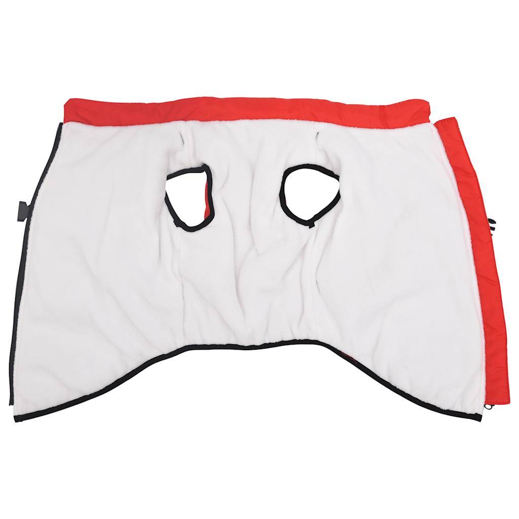 vidaXL Hundemantel mit Geschirr Wasserdicht Reflektierend Rot 3XL