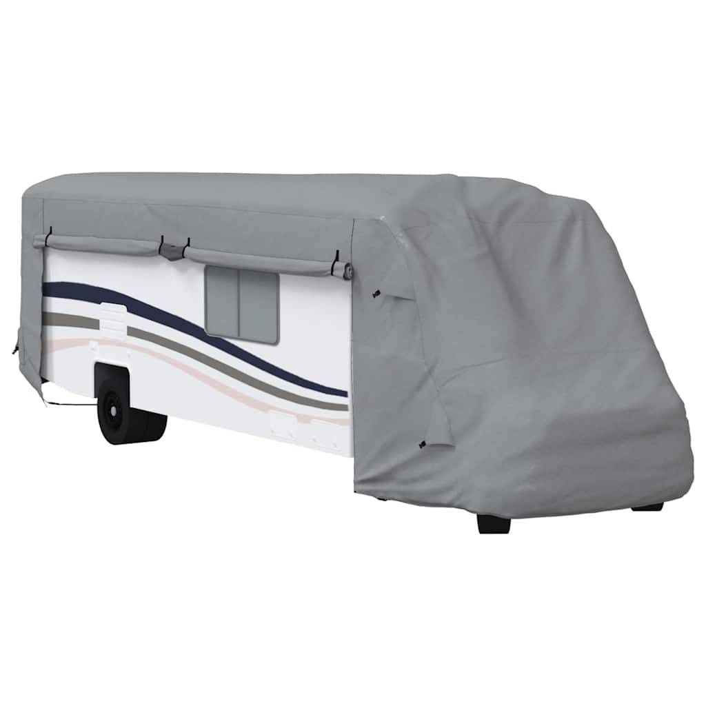 vidaXL Schutzhülle für Wohnmobil Grau 970x235x275 cm Vliesstoff