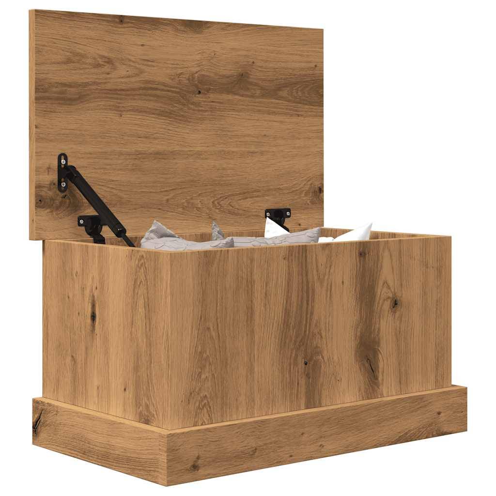 vidaXL Truhe Artisan-Eiche 30x50x28 cm Holzwerkstoff