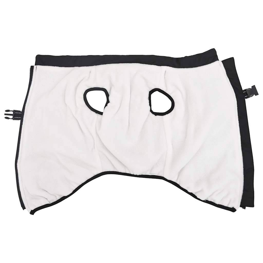 vidaXL Hundemantel mit Geschirr Wasserdicht Reflektierend Schwarz 6XL