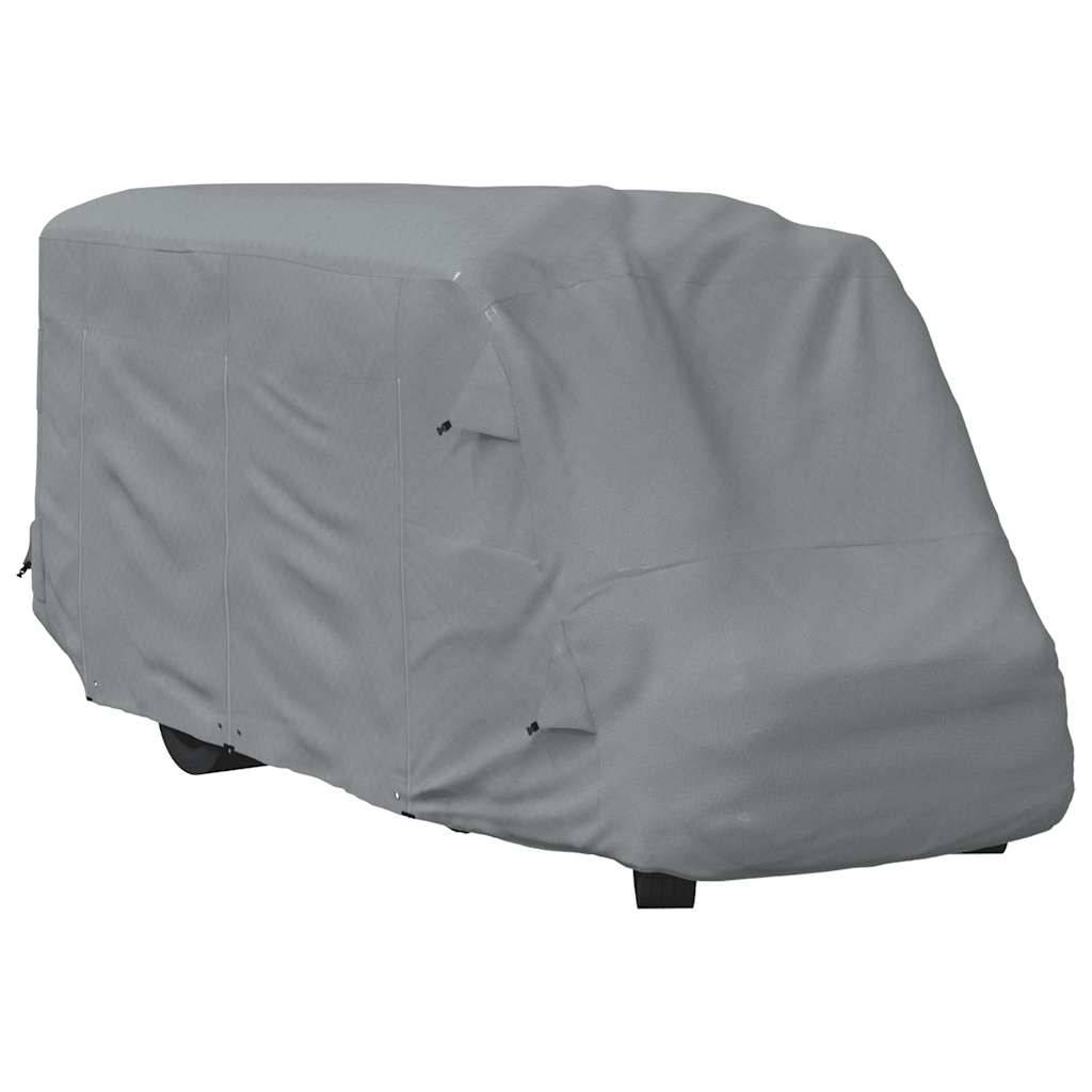 vidaXL Schutzhülle für Wohnmobil Grau 610x235x275 cm Vliesstoff