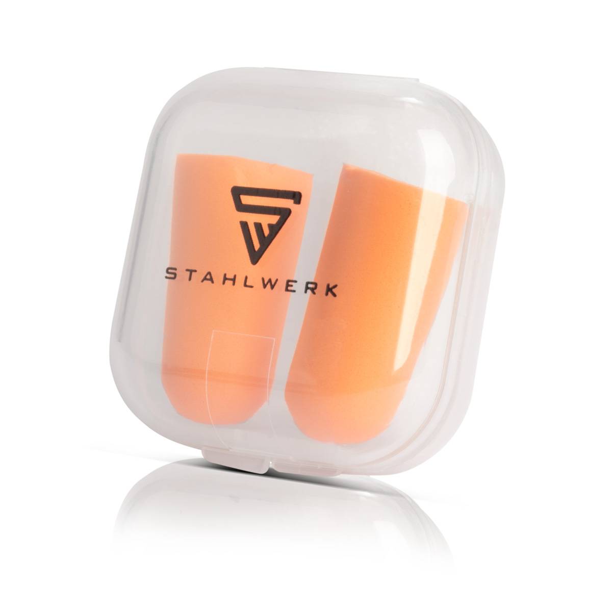 STAHLWERK Ohrstöpsel 10 Paar Gehörschutz PSA mit praktischer Transportbox