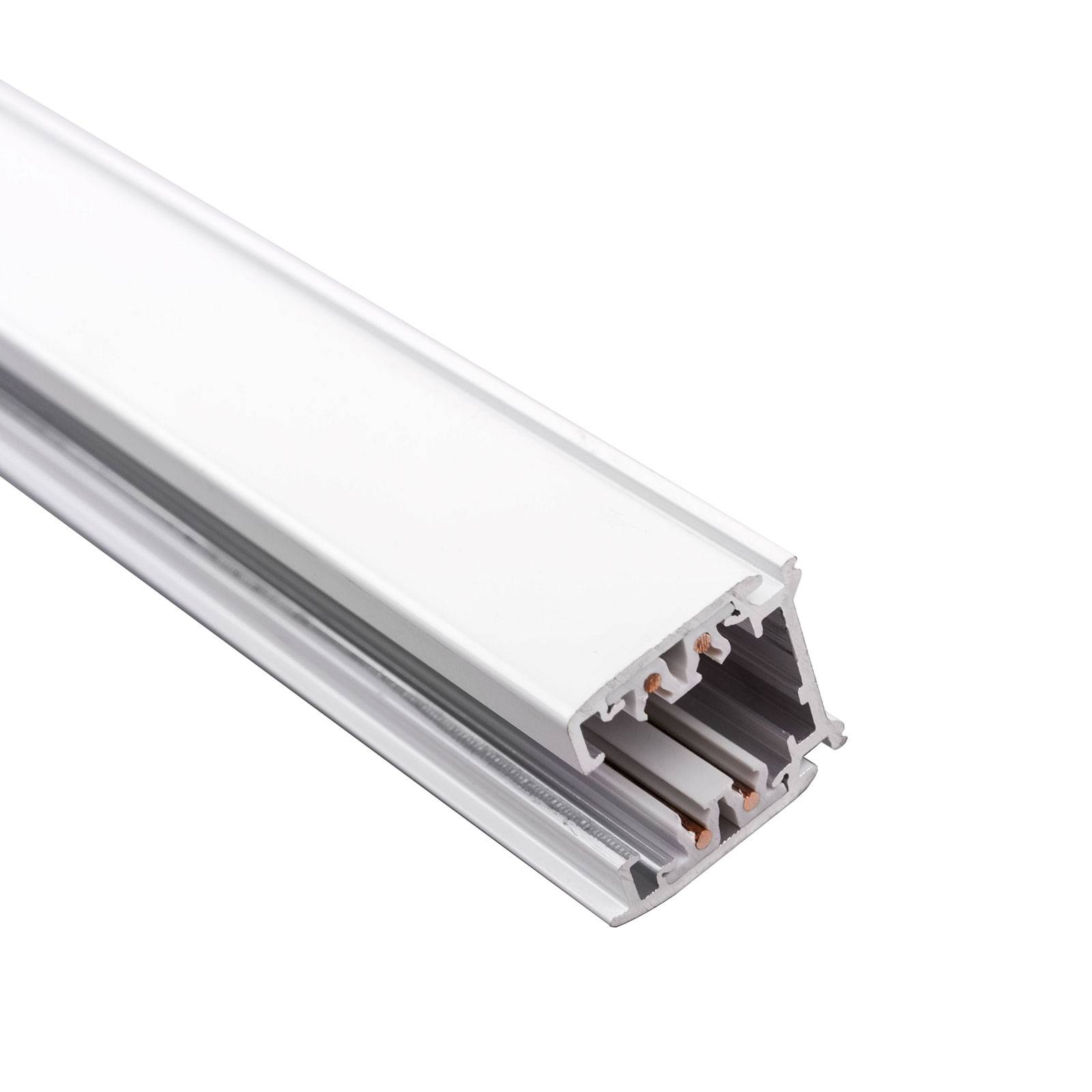 Spectrum LED 3-Phasen Stromschiene (SPS 2) Aufbau 2m für Schienensystem Leuchten Strahler IP20 weiß 200 cm