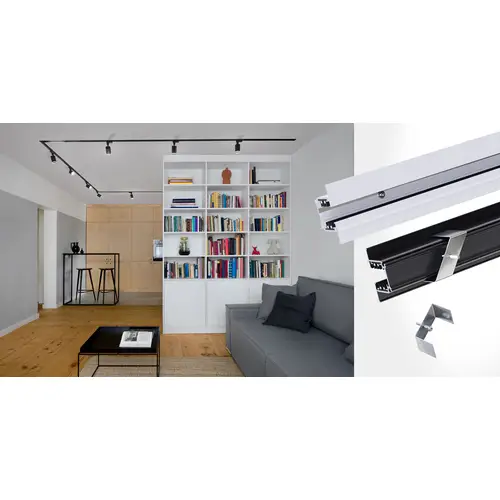 Spectrum LED 3-Phasen Stromschiene 1m für Schienensystem Leuchten Strahler IP20 Weiß 100cm Spectrum LED 3-Phasen Stromschiene 1m für Schienensystem Leuchten Strahler IP20 Weiß 100cm