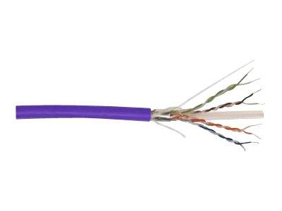 DIGITUS Instal-kab Cat6 F/UTP tw.Pair 100m violett Kabel Patchkabel RJ45 Cat.6