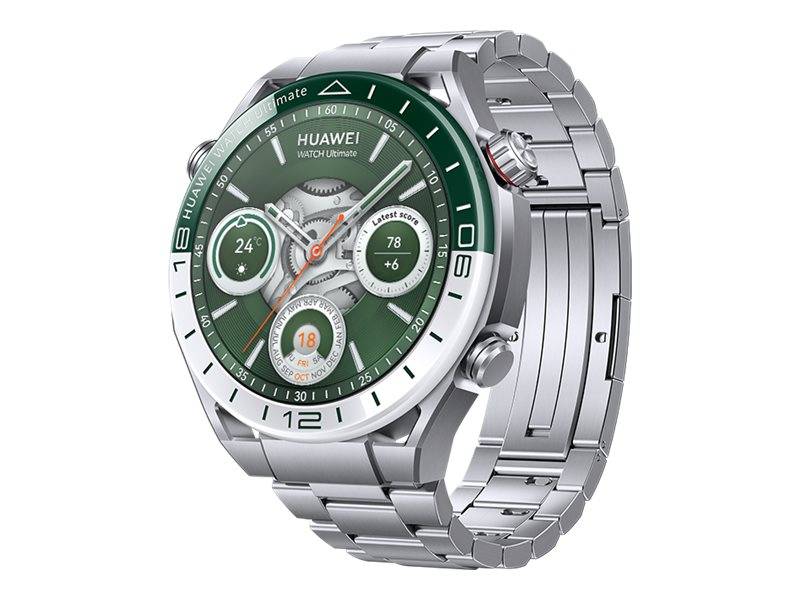 Huawei Watch Ultimate - Green Edition - intelligente Uhr mit Riemen - Titan - Stahl - Handgelenkgröße: 140-210 mm - Anze