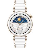 Huawei Watch GT 5 Pro - 42 mm - weiß Keramik - intelligente Uhr mit Riemen - Handgelenkgröße: 130-190 mm - Anzeige 3.4 c