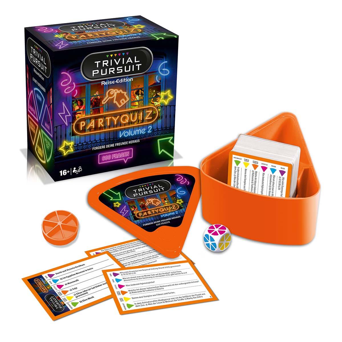 Trivial Pursuit - Partyquiz Vol 2 (deutsch) Wissens Spiel Quiz Ratespiel Gesellschaftsspiel deutsch