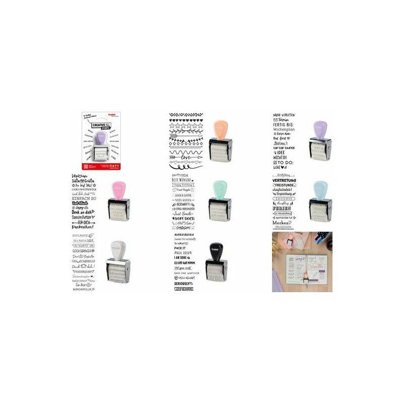 trodat Kreativstempel Creative Mini "Bullett Journal"