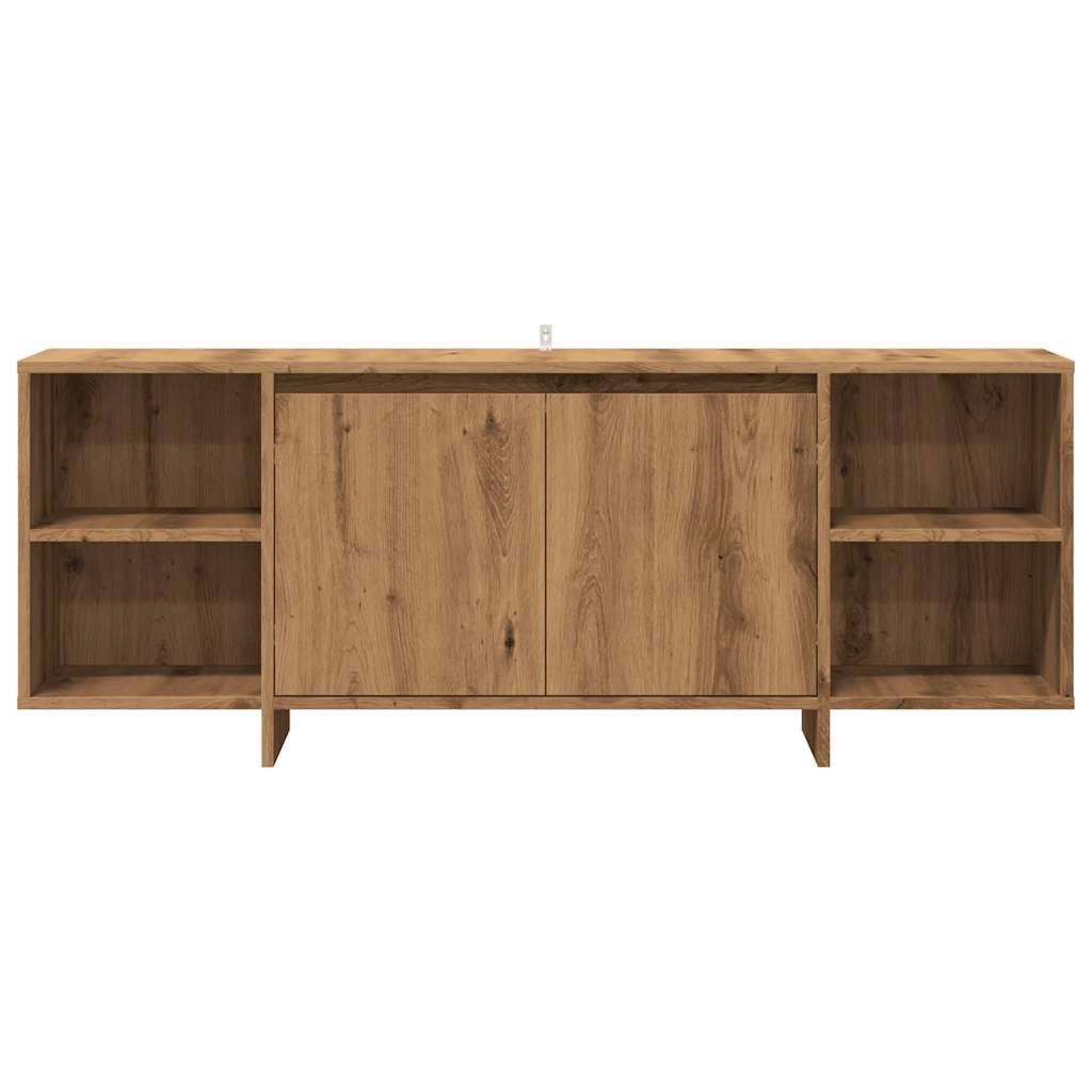 vidaXL TV-Schrank Artisan-Eiche 130x35x50 cm Holzwerkstoff