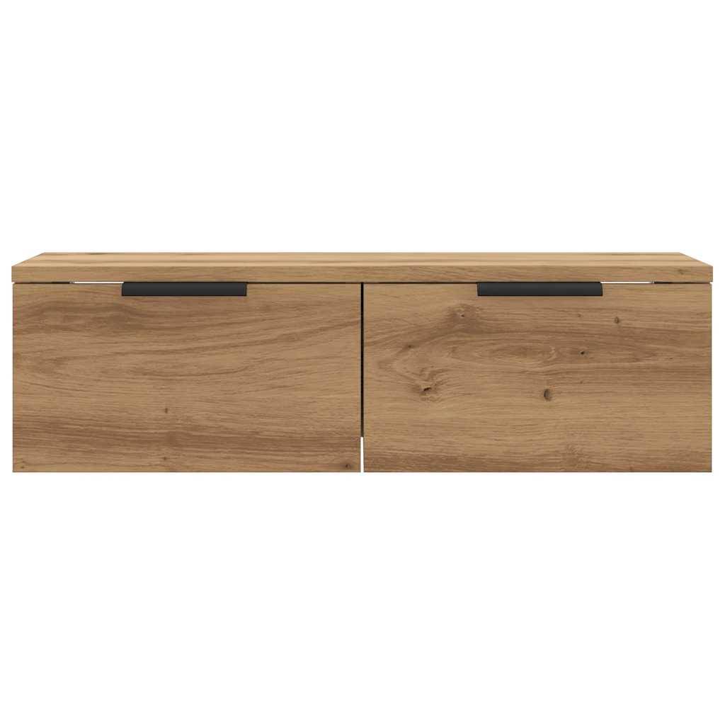 vidaXL Wandschrank Artisan-Eiche 68x30x20 cm Holzwerkstoff