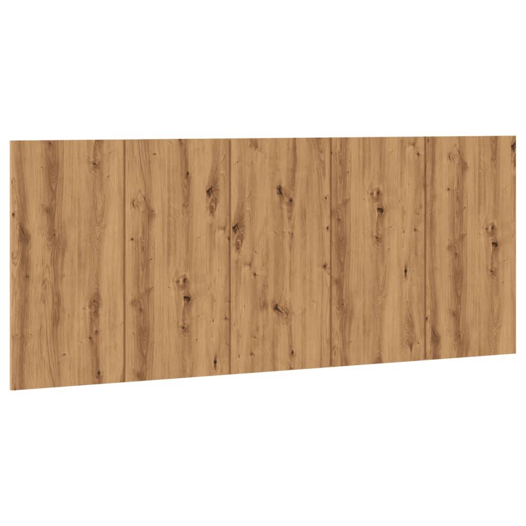 vidaXL Kopfteil Artisan-Eiche 200x1,5x80 cm Holzwerkstoff
