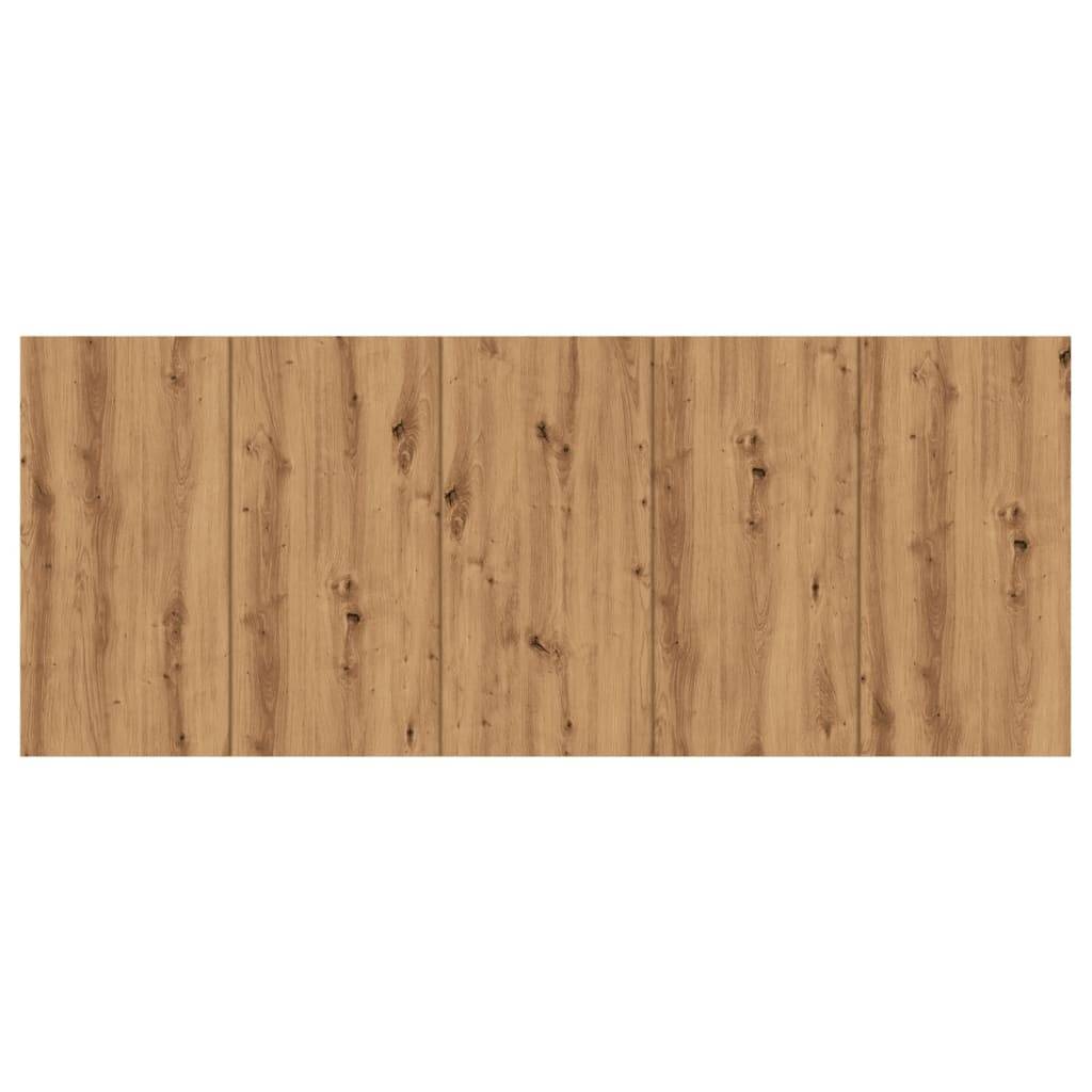 vidaXL Kopfteil Artisan-Eiche 200x1,5x80 cm Holzwerkstoff
