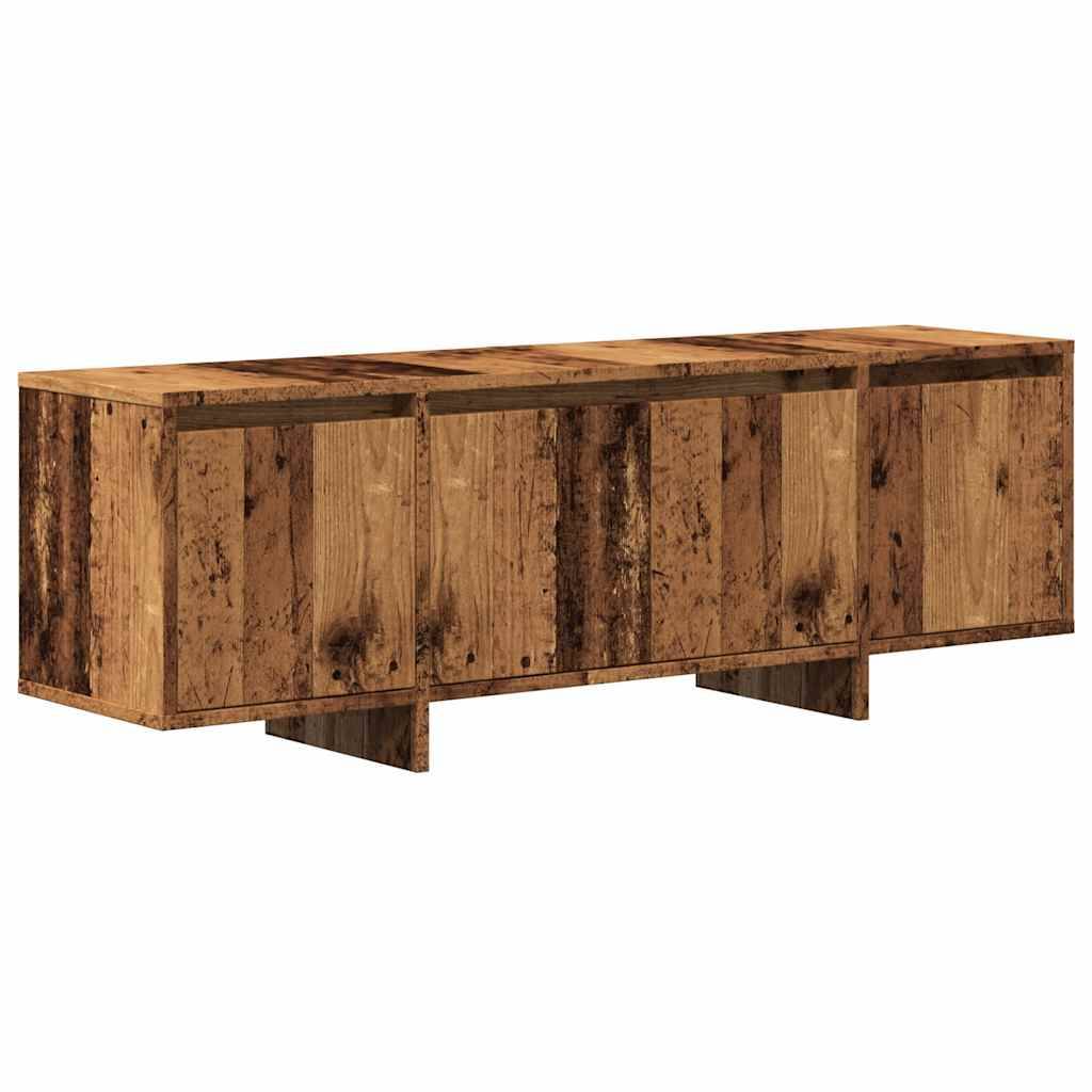 vidaXL TV-Schrank Altholz-Optik 120x30x40,5 cm Holzwerkstoff