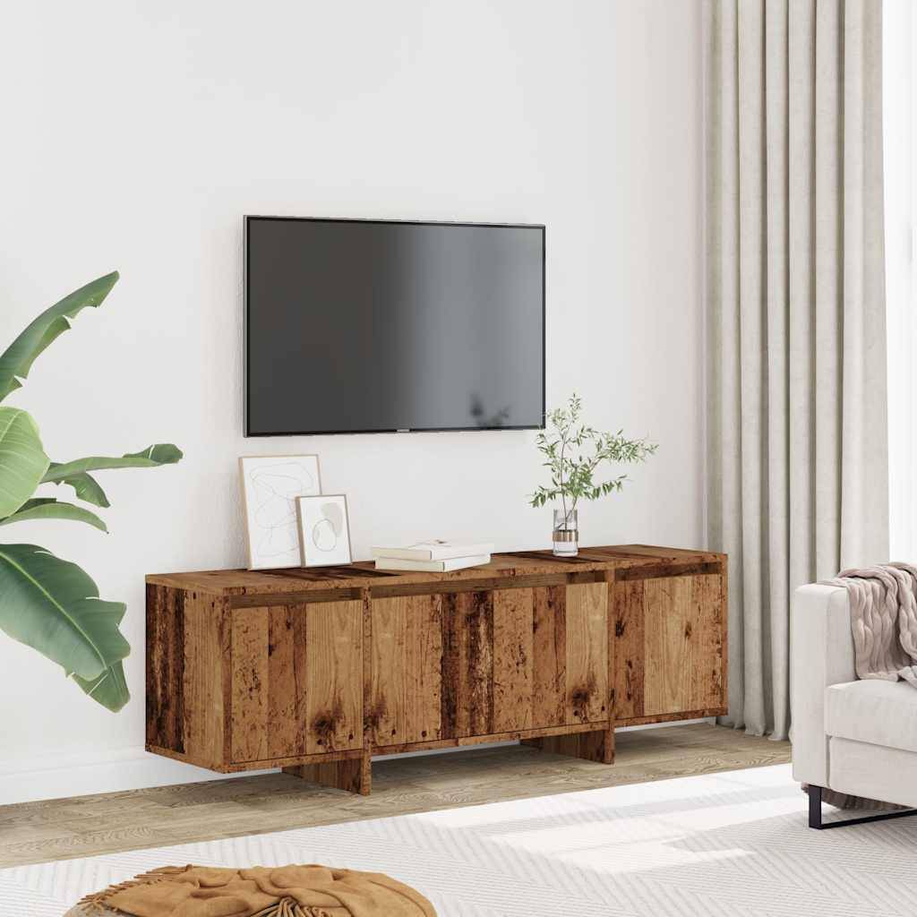 vidaXL TV-Schrank Altholz-Optik 120x30x40,5 cm Holzwerkstoff