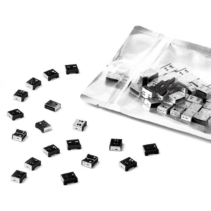 SmartKeeper Basic USB-A Port Blocker schwarz 100 Stk. Multimedia-Technik Sicherungssysteme