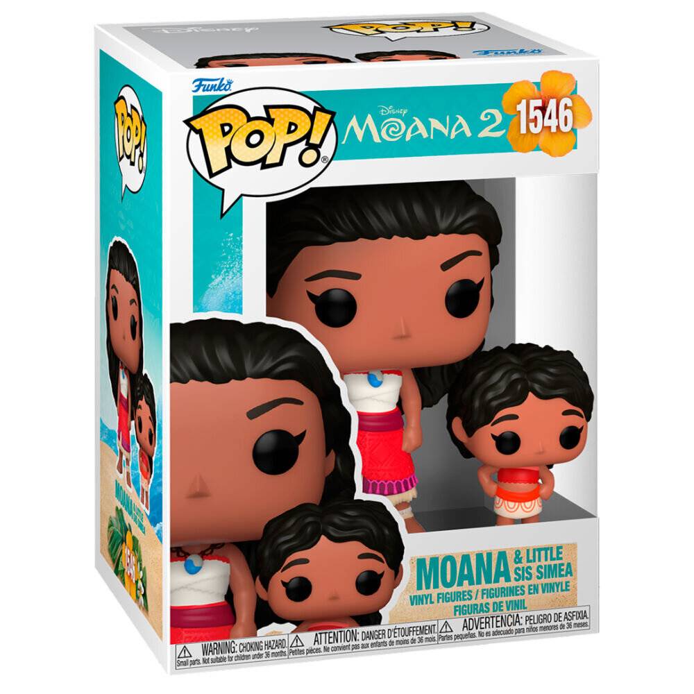 Vaiana 2 POP! & Buddy Vinyl Figur Moana & Little Sis 9 cm