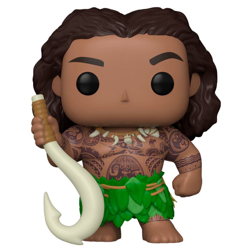Vaiana 2 POP! & Buddy Vinyl Figur Maui with Fish Hook 9 cm