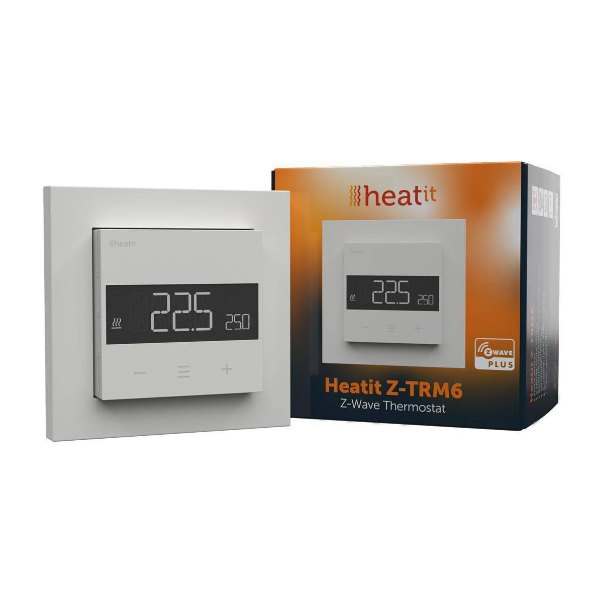 HEAE5430566 - Z-TRM6 Thermostat Z-Wave 800 series (White RAL 9003)