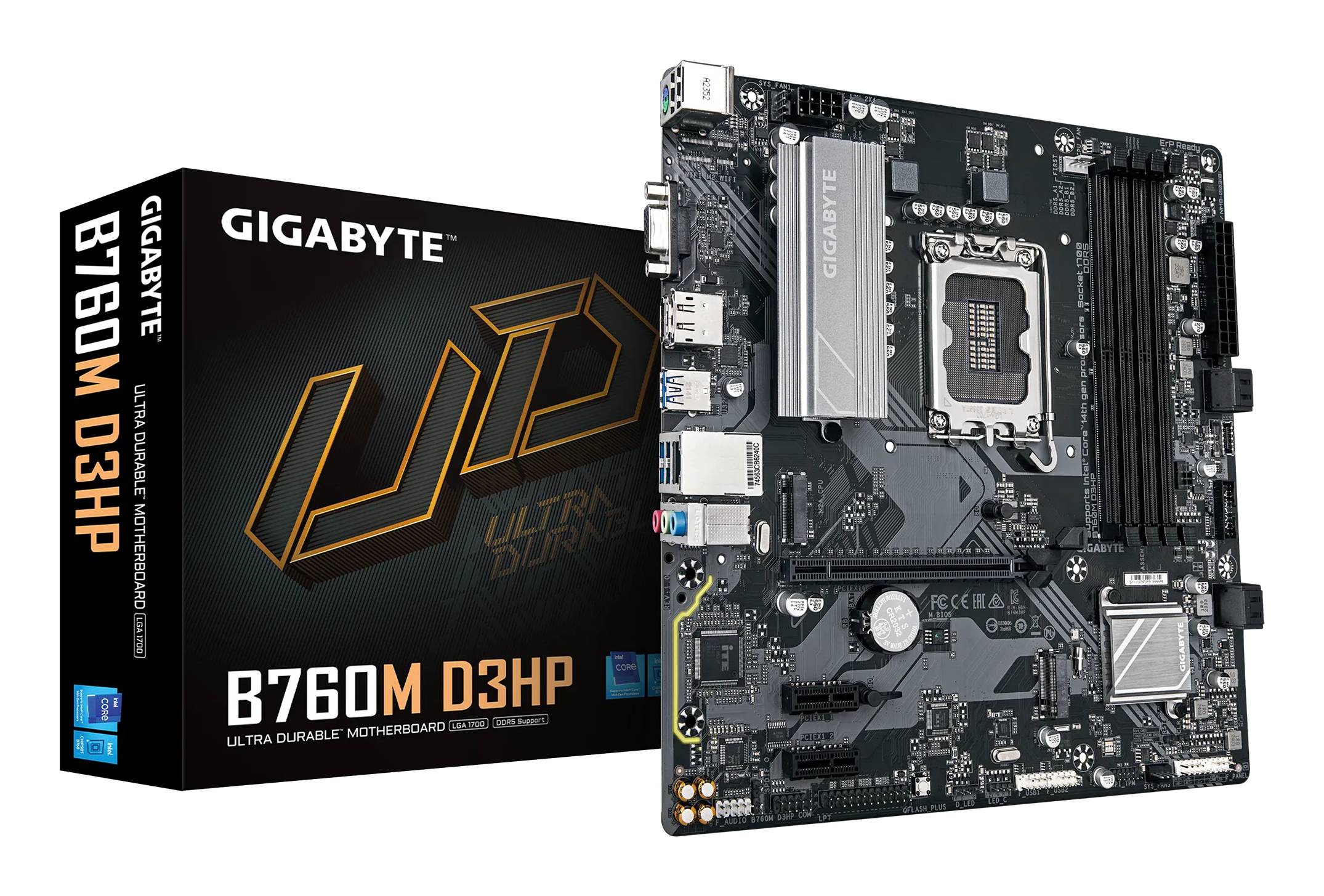 Gigabyte B760M D3HP (B760,S1700,mATX,DDR5)