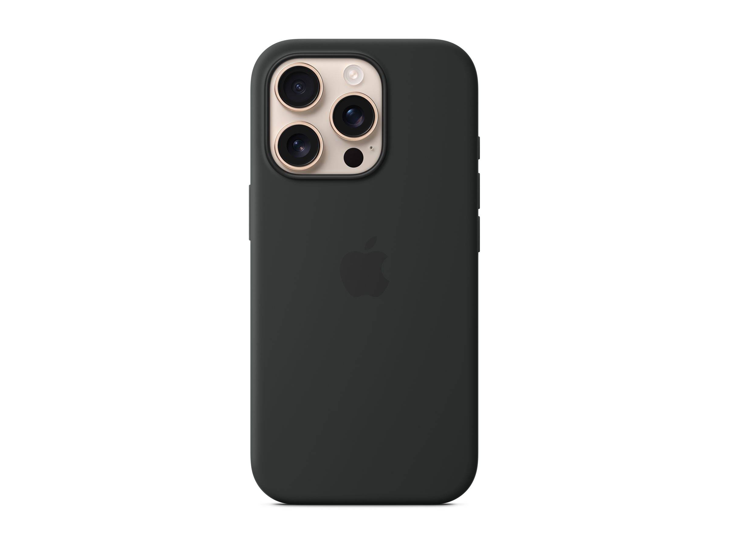 APPLE iPhone 16 Pro Silicone Case with MagSafe - Black