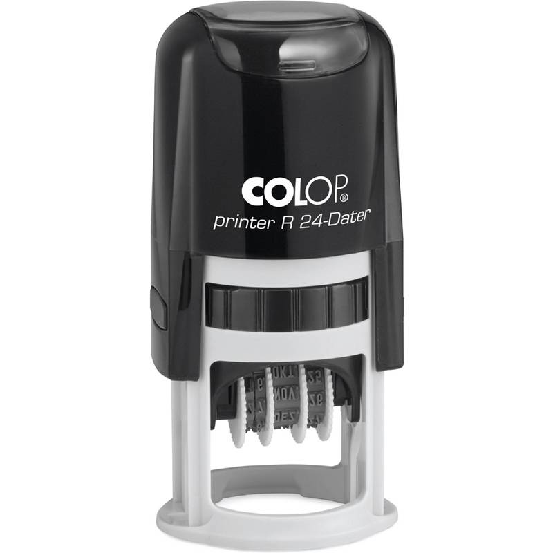 COLOP Datumstempel Printer R 24-Dater, rund, schwarz
