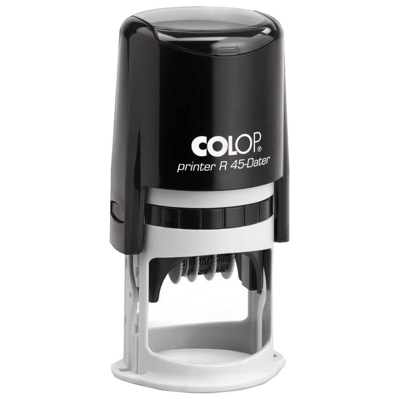 COLOP Datumstempel Printer R 45-Dater, rund, schwarz