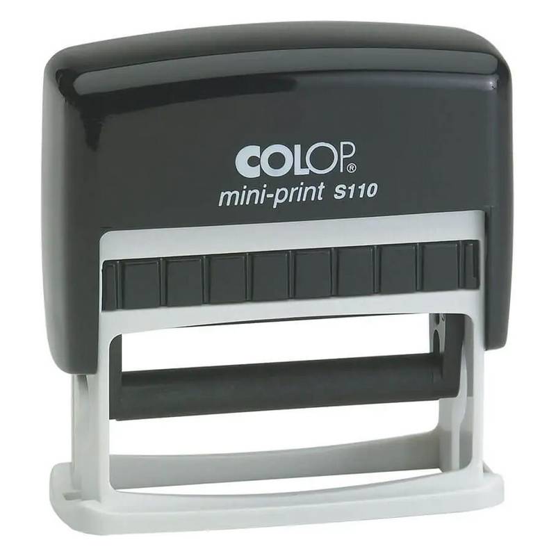 COLOP Textstempel Mini-Print S110, schwarz