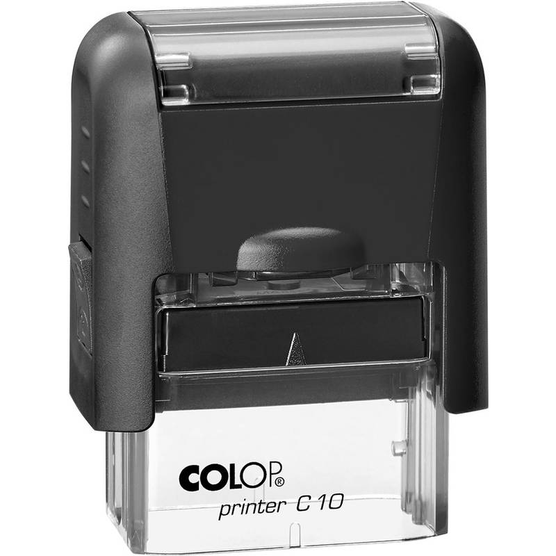 COLOP Textstempel Printer C10, 3-zeilig, schwarz