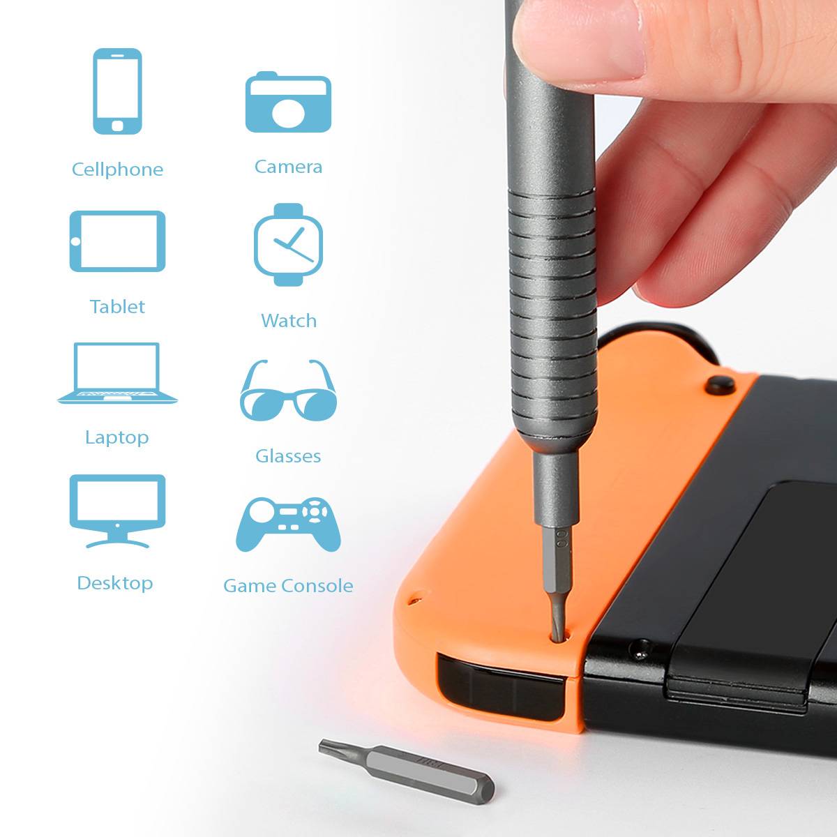 STAHLWERK Präzisions-Schraubendreher Set PSS-51 ST 51-teiliges Feinmechanik Set