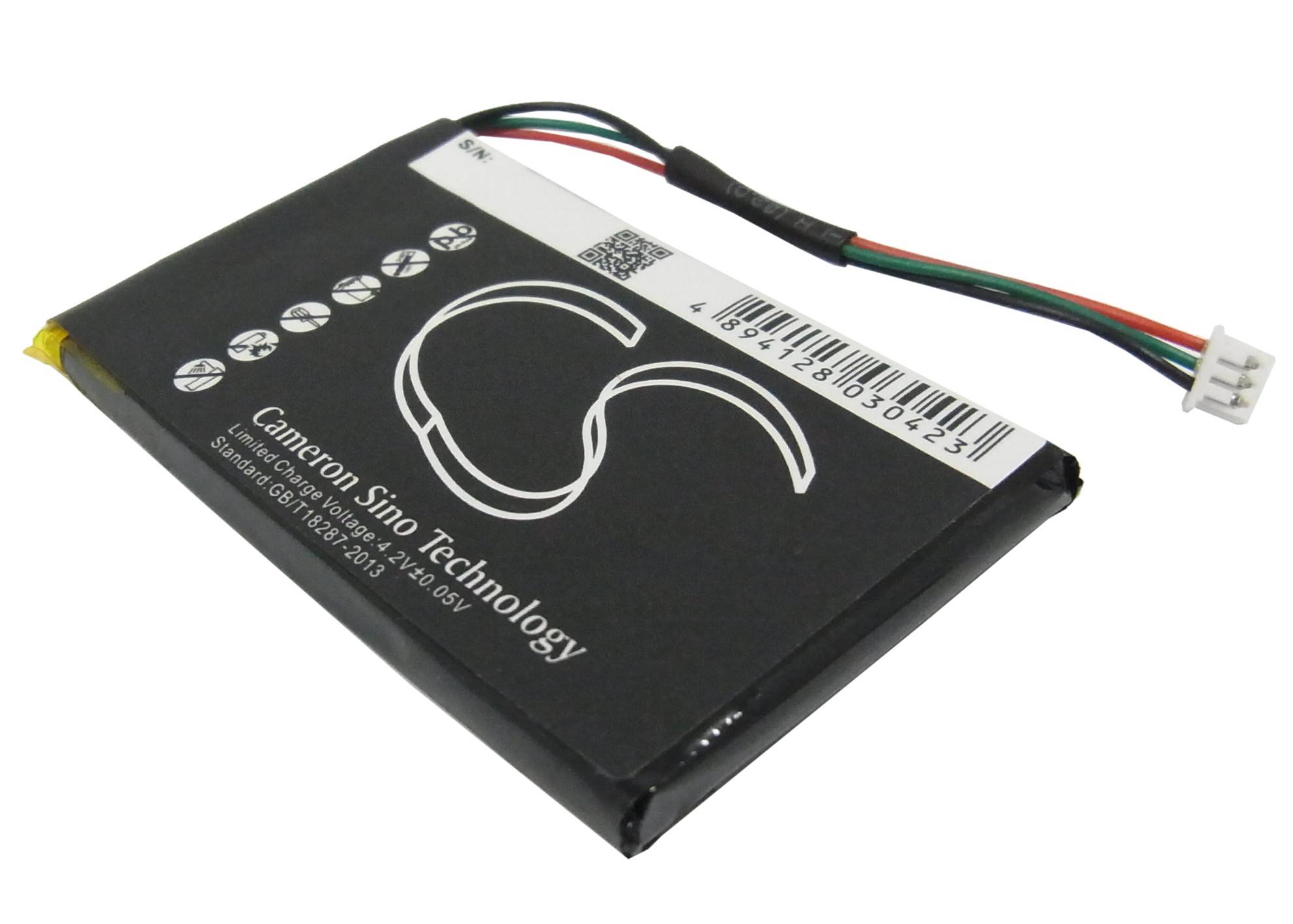 Ersatzakku - CS-NAV3300SL - Navigon 8390-YE01-0780 - 3,7 Volt 1200mAh Li-Polymer