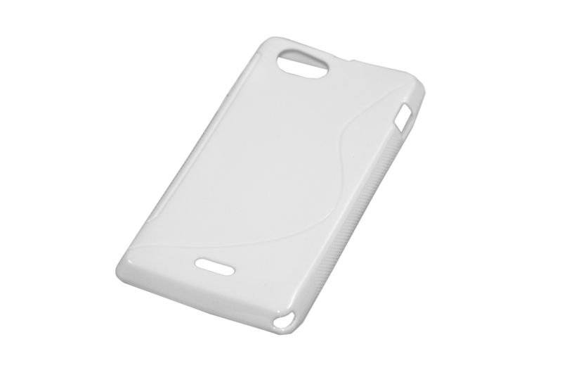 Silicon Case (S-Curve) Sony ST26i Xperia J white
