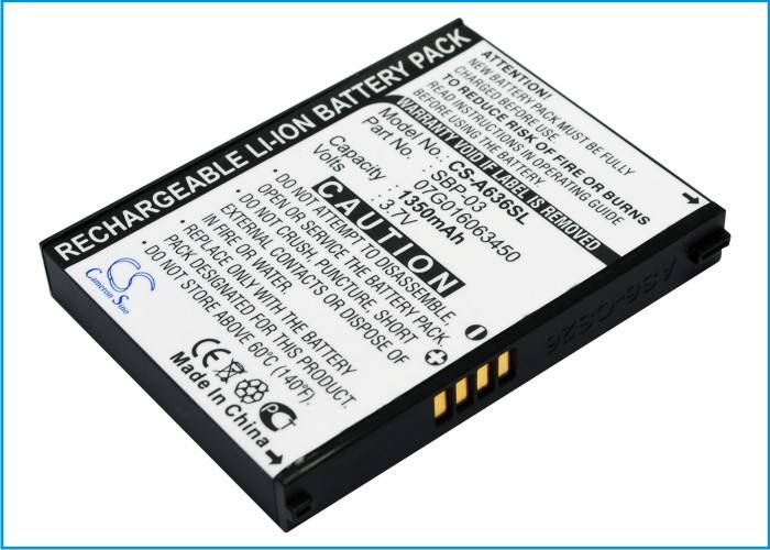 Ersatzakku - CS-A636SL - Asus SBP-03 - 3,7 Volt 1350mAh Li-Ion