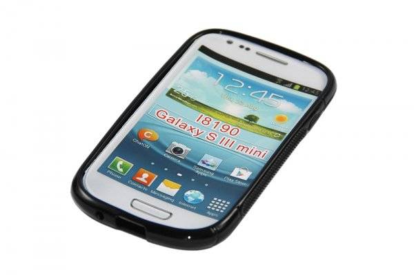Silicon Case (S-Curve) Samsung I8190 Galaxy S3 mini black