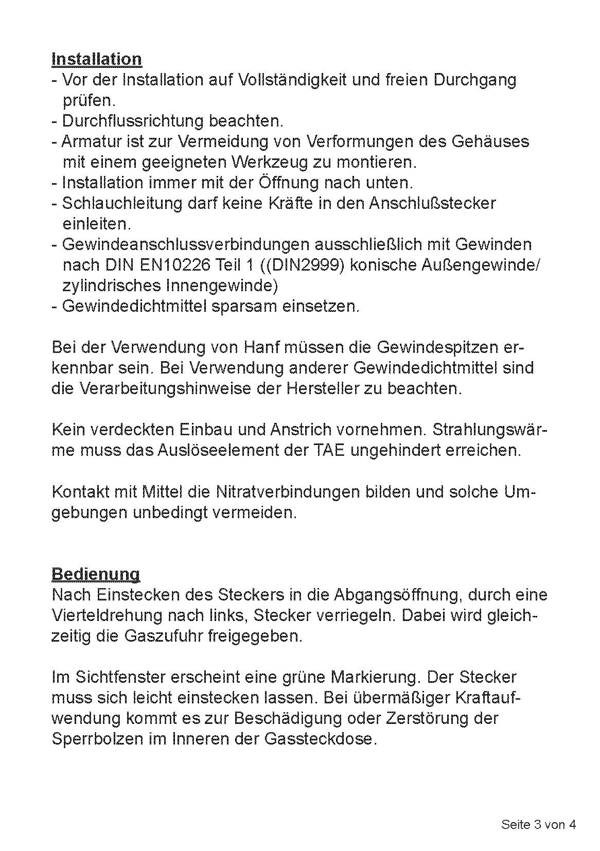 Oventrop Allgassteckdose DN 15, Messing verchromt, mit TAE