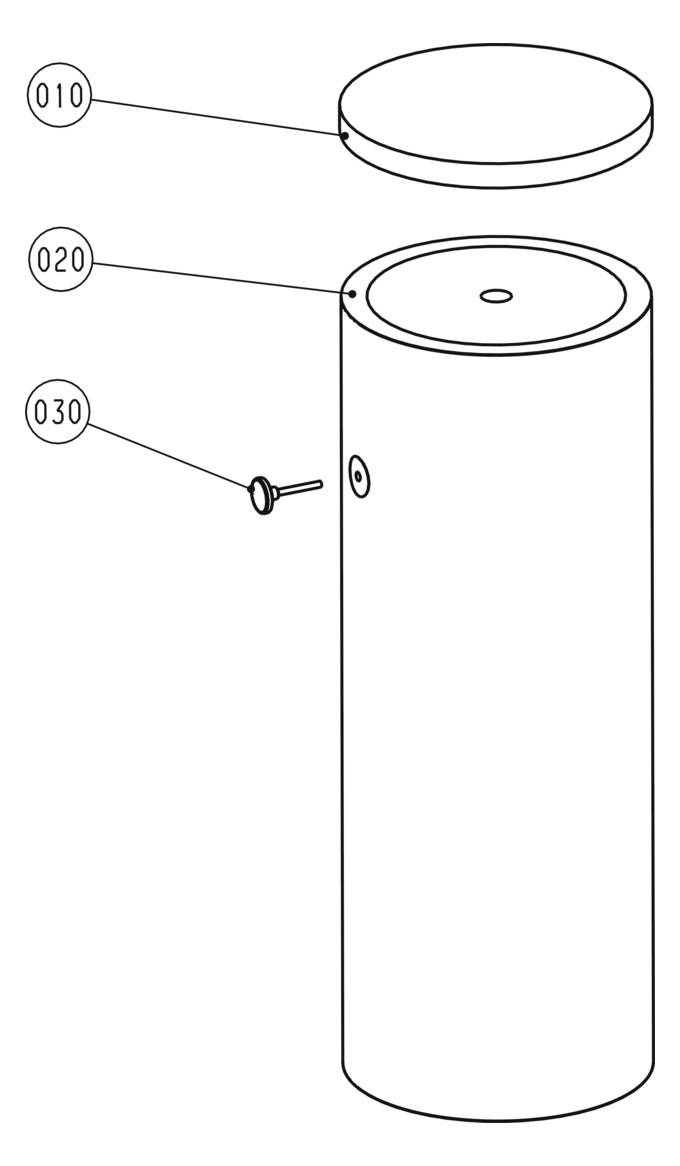 Wolf Pufferspeicher SPU-2-W 1500 mit Glattrohrwärmetauscher