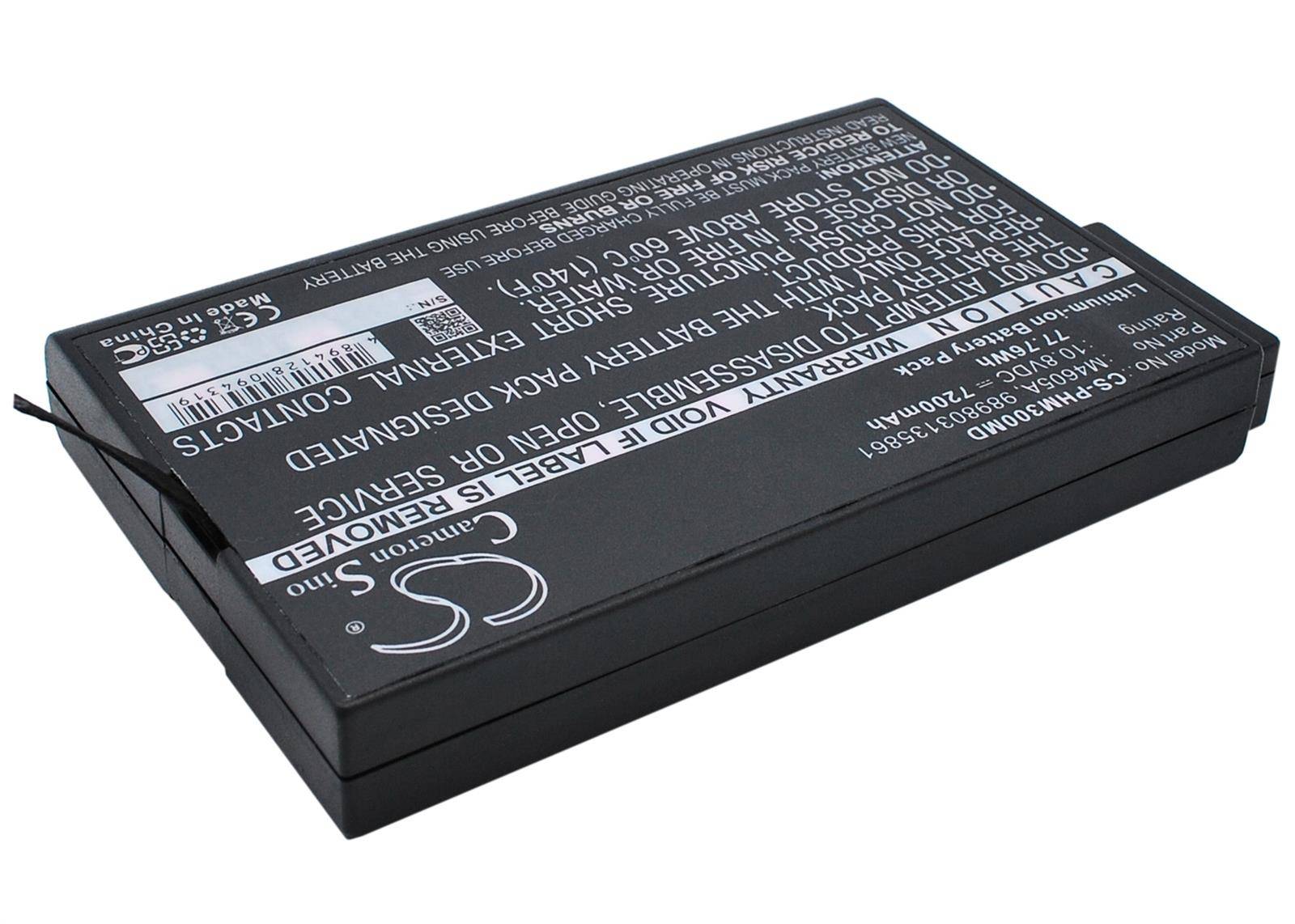 Ersatzakku - CS-PHM300MD - Philips M8001A / FM20 / FM30 - 10,8 Volt 7200mAh Li-Ion