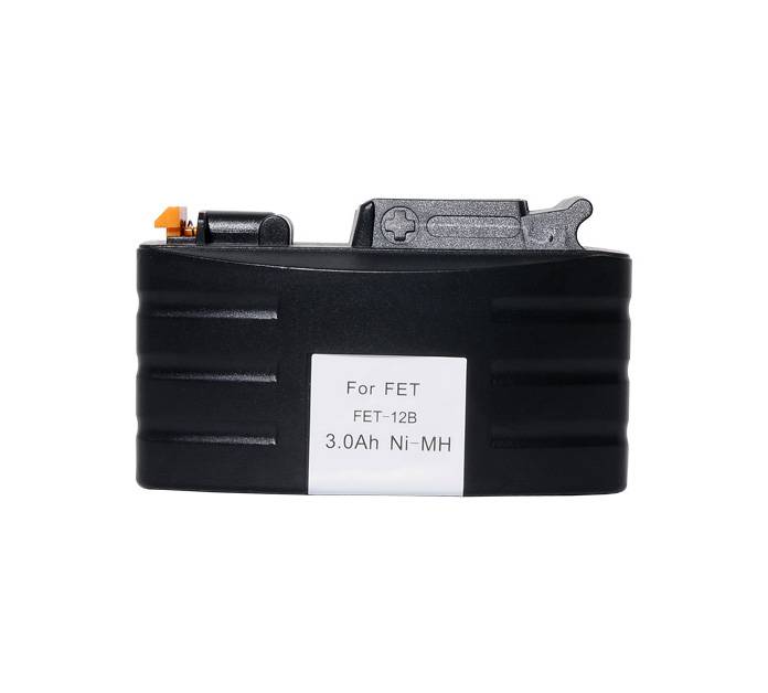 Ersatzakku - GD-FET-12(B) - Festool TDD12 / BPH12T - 12 Volt 3300mAh Ni-MH - Werkzeugakku