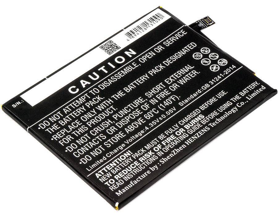 Ersatzakku - CS-MOE400SL - Motorola HE50 / SNN5989A / Moto E4 Plus - 3,8 Volt 4850mAh Li-Polymer