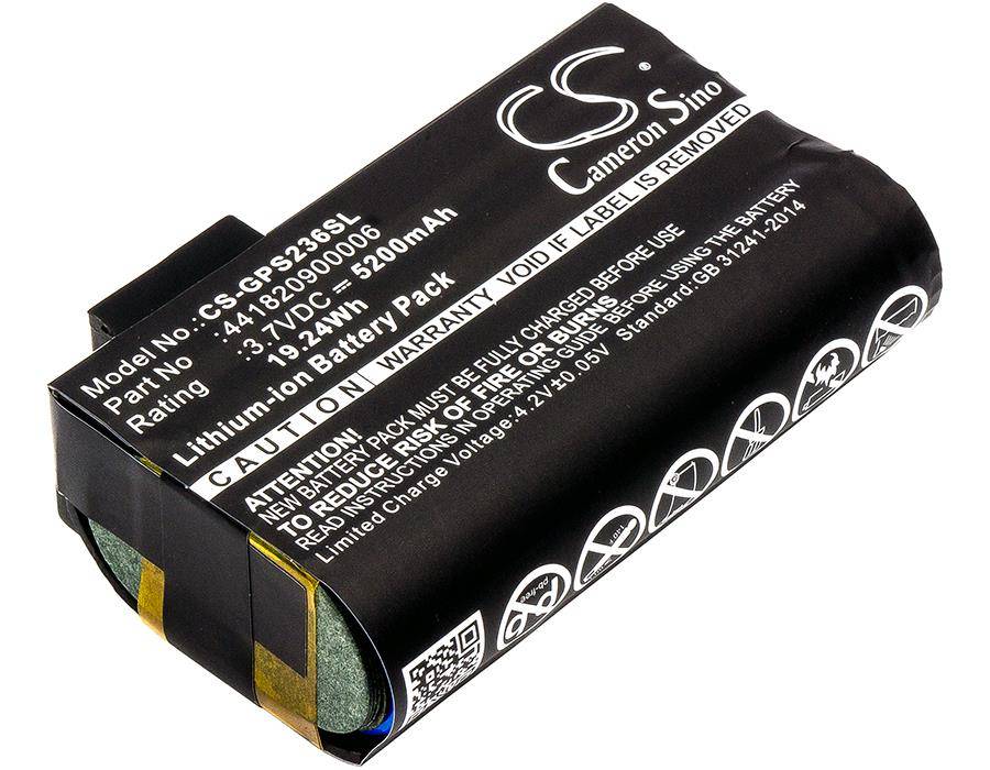 Ersatzakku - CS-GPS236SL - Adirpro / Getac / Nautiz 441820900006 - 3,7 Volt 5200mAh Li-Ion