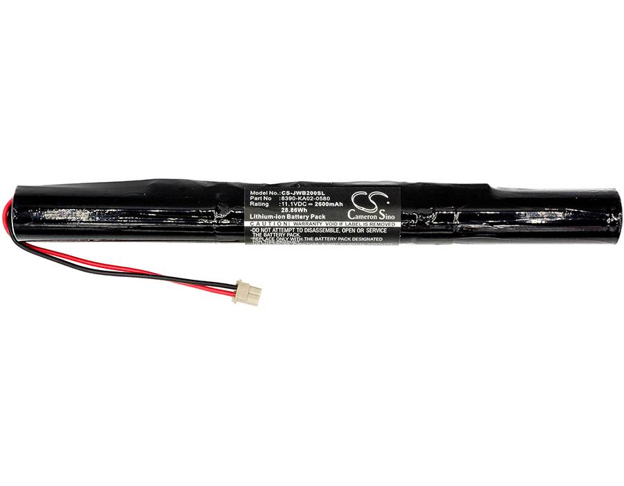 Ersatzakku - CS-JWB200SL - Jawbone Big Jambox / 8390-KA02-0580 - 11,1 Volt 2600mAh Li-Ion