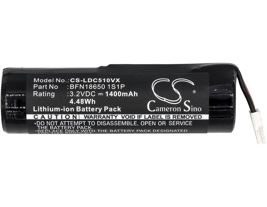 Ersatzakku - CS-LDC510VX - Leifheit 51000 / BFN18650 1S1P - 3,2 Volt 1400mAh Li-Ion