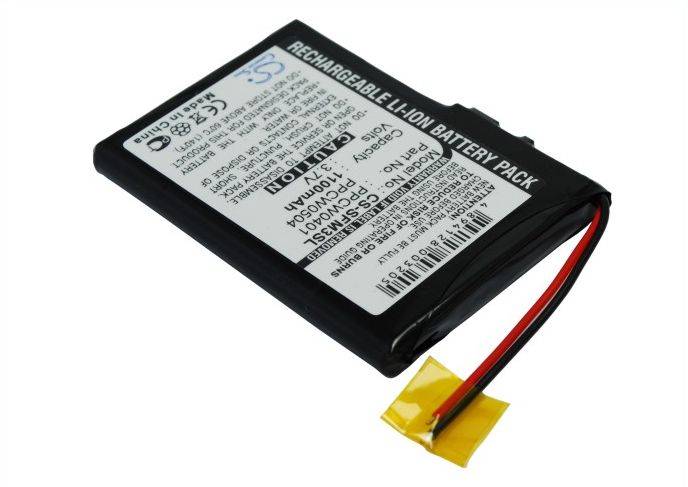 Ersatzakku - CS-SFM3SL - Cowon / I-AUDIO / JNC PPCW0401 - 3,7 Volt 1100mAh Li-Ion