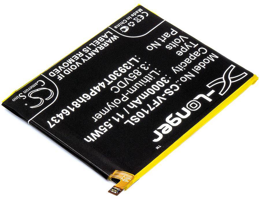 Ersatzakku - CS-VF710SL - Vodafone Smart V8 / Li3930T44P6h816437 - 3,85 Volt 3000mAh Li-Polymer