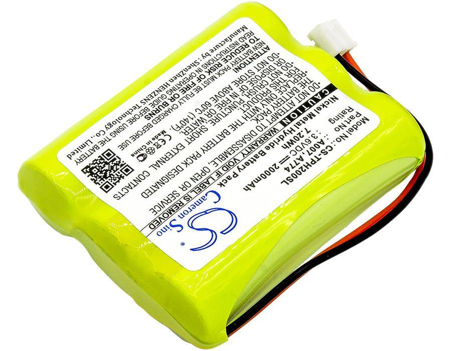 Ersatzakku - CS-TPH200SL - TPI 160AAH3BML / HXG-2D - 3,6 Volt 2000mAh Ni-MH