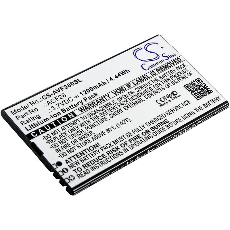 Ersatzakku - CS-AVF280SL - Archos ACF28 / F28 - 3,7 Volt 1200mAh Li-Ion