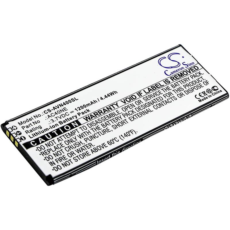 Ersatzakku - CS-AVN400SL - Archos 40 Neon / AC40NE - 3,7 Volt 1200mAh Li-Ion