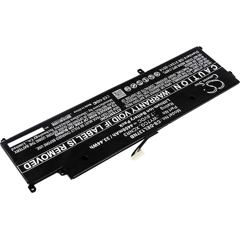 Ersatzakku - CS-DEL137NB - Dell Latitude 13 7370 / WY7CG - 7,6 Volt 4400mAh Li-Ion