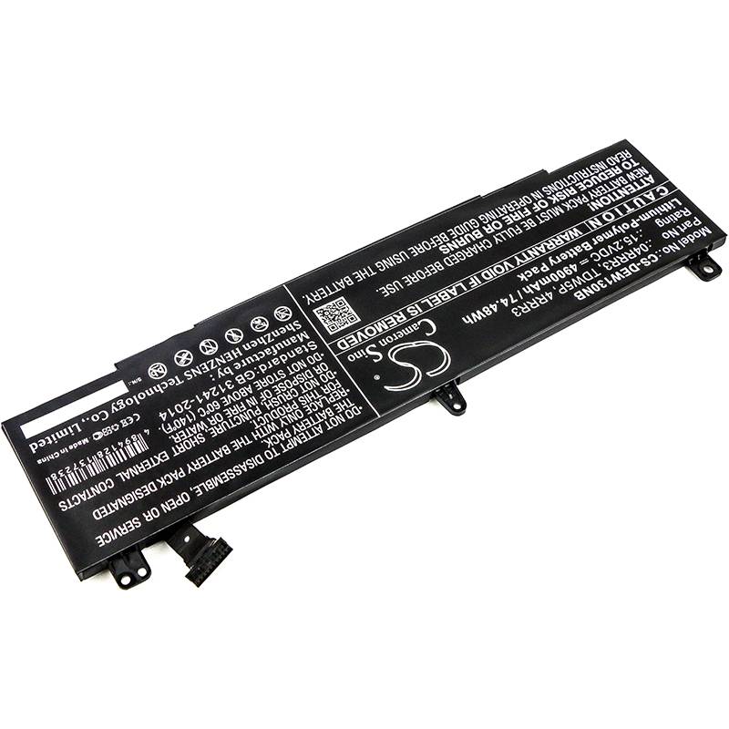 Ersatzakku - CS-DEW130NB - Dell Alienware 13 R3 / 04RRR3 - 15,2 Volt 4900mAh Li-Polymer