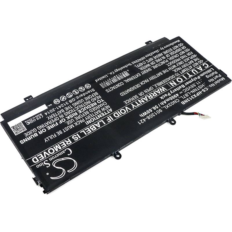 Ersatzakku - CS-HPX313NB - HP Spectre X360 13-AB001 / HSTNN-LB7L - 11,55 Volt 4900mAh Li-Polymer